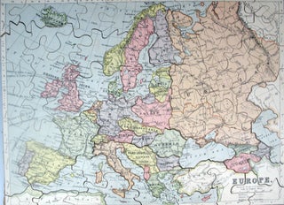 [Jigsaw Maps] The World on Mercator's Projection. Scotland. Europe.