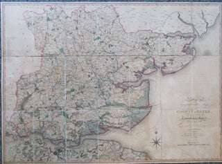 Item #20435 A Topographical Map of the County of Essex. Constructed from the Trigonometrical...