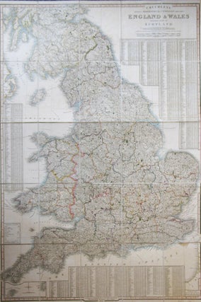 Item #20517 Cruchley's Improved Geographical Companion Throughout England & Wales...