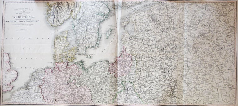 Item #22007 Theatre of War. A Map of the Country Surrounding the Baltic Sea, Comprehending the Northern Part of Germany, Poland & Russia, C. SMITH.