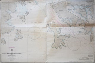 Item #22008 South Western Approaches to Hong Kong. Surveyed by Comdr. M.J. Baker R.N. H.M....
