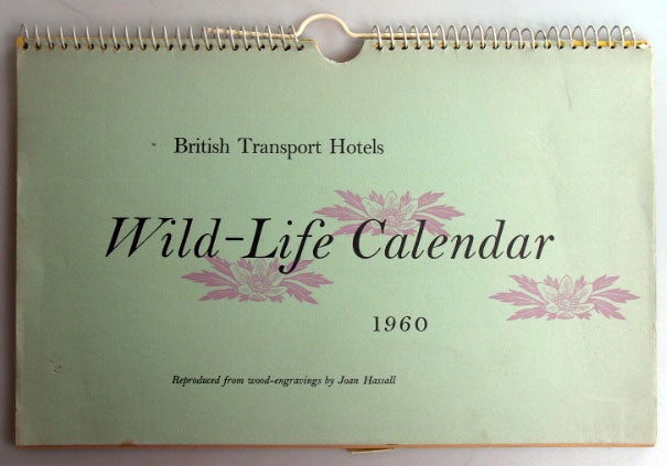 Item #24369 Wild-Life Calendar, 1960. Joan HASSALL.