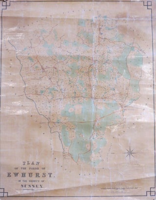 Item #25022 Plan of the Parish of Ewhurst, in the County of Sussex. EWHURST