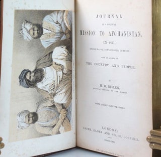Item #25571 Journal of a Political Mission to Afghanistan, in 1857, Under Major (Now Colonel)...
