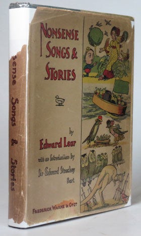 Item #26073 Nonsense Songs and Stories. With addition songs, and an introduction by Sir E. Strachey. Edward LEAR.