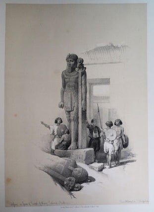 Egypt & Nubia, From Drawings Made on the Spot by... with Historical Descriptions by William Brockedon... Lithographed by Louis Haghe.