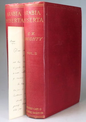 Item #28294 Travels in Arabia Deserta. ...with a new preface by the Author, and all original...