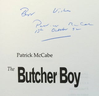 Item #28628 The Butcher Boy. Patrick McCABE
