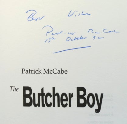 Item #28628 The Butcher Boy. Patrick McCABE.