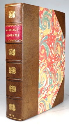 Item #28862 The Epigrams of M. Val. Martial, in twelve books: with a comment: by James...