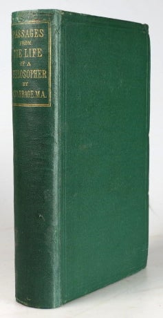Item #28998 Passages from the Life of a Philosopher. Charles BABBAGE.
