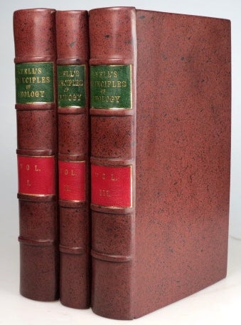Item #29226 Principles of Geology, Being an Attempt to Explain the Former Changes of the Earth's Surface, by Reference to Causes Now in Operation. Charles LYELL.