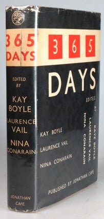 Item #29268 365 Days. Edited by. Kay BOYLE, Laurence, VAIL, Nina CONARIN