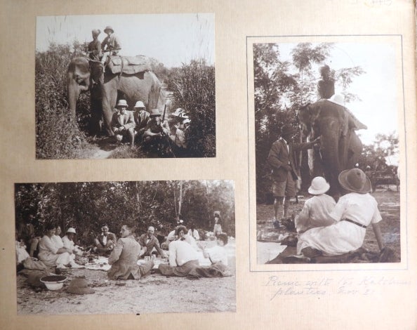 Item #29718 Bengal 1921-24. PHOTOGRAPH ALBUM.