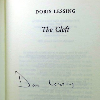 Item #30970 The Cleft. Doris LESSING