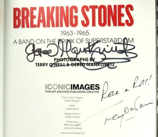 Item #31212 Breaking Stones. 1963-1965. A band on the brink of superstardom. Photographs by....