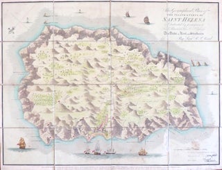 Item #31300 Geographical Plan of the Island and Forts of Saint Helena. Lieut. R. P. READ