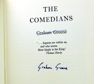 Item #31311 The Comedians. Graham GREENE