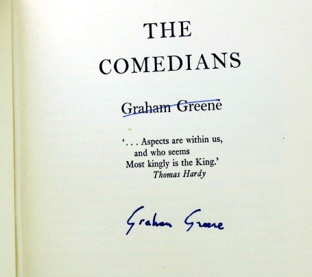 Item #31311 The Comedians. Graham GREENE.