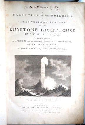 Item #31533 A Narrative of the Building and a Description of the Construction of the Edystone...