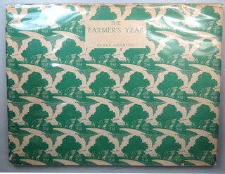 Item #31858 The Farmer's Year. A Calendar of English Husbandry. Written and Engraved by. Clare...
