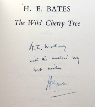 Item #32320 The Wild Cherry Tree. H. E. BATES