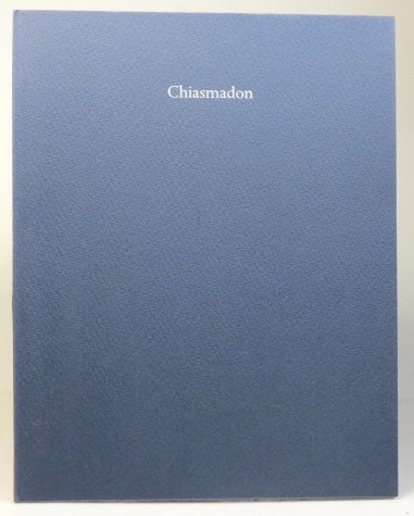 Item #32337 Chiasmadon, with a relief print by Claire Van Vliet. Ted HUGHES.