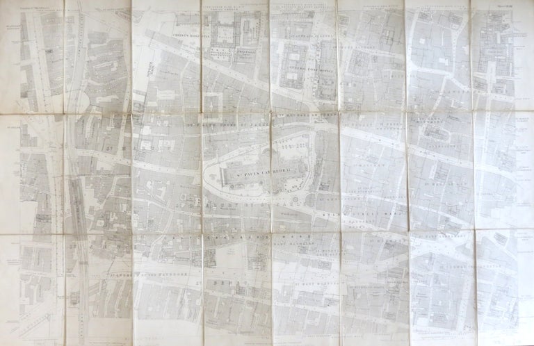 Item #33227 [St. Paul's Cathedral and the City]. ORDNANCE SURVEY.
