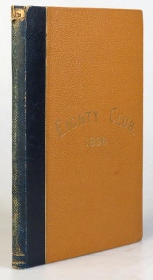 Item #33267 The "Eighty" Club. [with] The Liberal Party & Labour and European Armaments. Speeches...