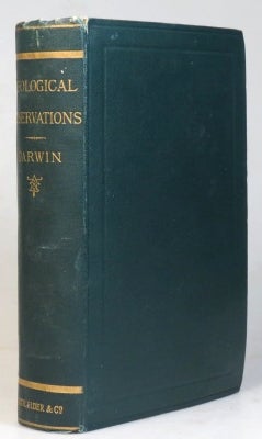Item #33824 Geological Observations, on the Volcanic Islands and Parts of South America visited during the Voyage of H.M.S. 'Beagle'. Charles DARWIN.