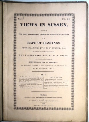 Item #34170 Views in Sussex, Consisting of the Most Interesting Landscape and Marine Scenery in...