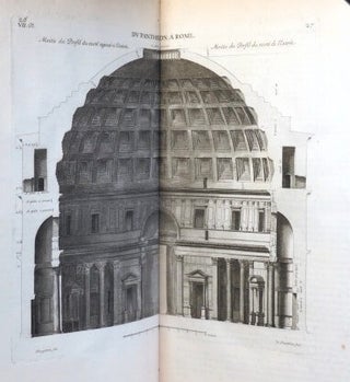 Les Edifices Antiques de Rome. Dessinés et Mesurés tres exactement.