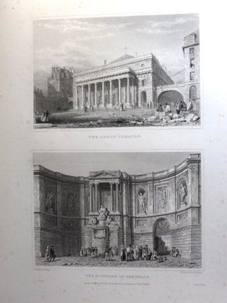 Picturesque Views of the City of Paris and its Environs; Consisting of views on the Seine, public buildings, characteristic scenery &c. With appropriate descriptions. The original drawings by... The literary department by John Scott. Translated into French by M.P.B. de la Boissière.