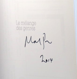 Item #35168 Le Mélange des Genres. Entretien avec Quentin Bajac. Martin PARR.