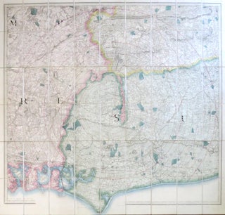 Item #35626 [Ordance Survey Map of East Hampshire, West Sussex and South-West Surrey]. SUSSEX