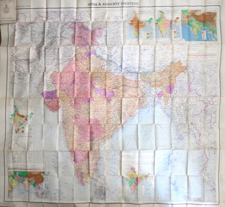Item #36272 India and Adjacent Countries. SURVEY OF INDIA.