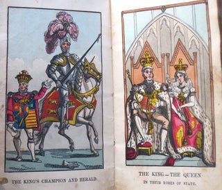 Sir Harry Herald's Graphical Representation of the Dignitaries of England; Shewing the Costume of different Ranks, from the King to a Commoner; with the regalia used at the coronation.