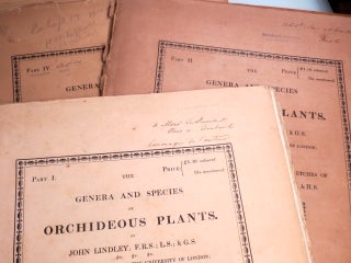 The Genera and Species of Orchideous Plants. Illustrated by drawings on stone from the sketches of Francis Bauer.