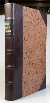Item #37161 Estimates from the East India Company. Ordered to be Printed 8th March 1803. [bound...