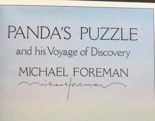 Item #37295 Panda's Puzzle, and his Voyage of Discovery. Michael FOREMAN