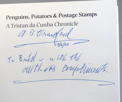 Penguins, Potatoes & Postage Stamps. A Tristan De Cunha Chronicle ...