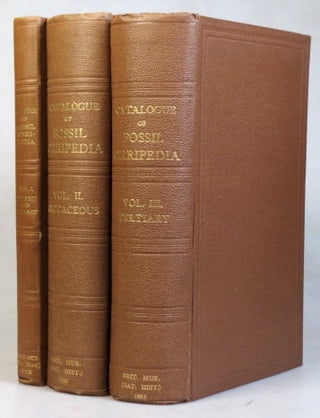 Item #37680 Catalogue of Fossil Cirripedia in the Department of Geology. Vol. 1. Triassic and...