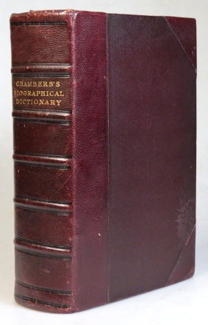Item #38361 Chambers's Biographical Dictionary. The great of all times and nations. David PATRICK, Francis Hindes GROOME.