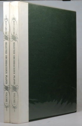 Item #38602 Selected Orchidaceous Plants. Written and illustrated by. Roy GRUBB