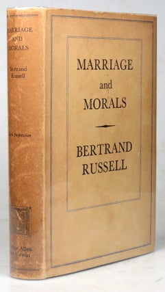 Item #38773 Marriage and Morals. Bertrand RUSSELL
