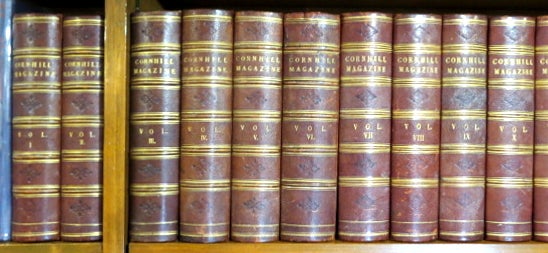 Item #38790 The Cornhill Magazine. Vol. I. January to June, 1860 [to] Vol. XX. July to December, 1869. CORNHILL MAGAZINE.