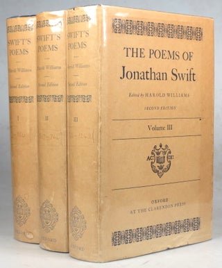 Item #39206 The Poems of... Edited by Harold Williams. Jonathan SWIFT