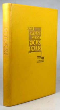 Item #39806 XXI Welsh Gypsy Folk-Tales. Collected by... With Engravings on Wood by Agnes Miller...