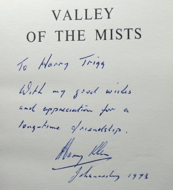 Item #39831 Valley of the Mists. Harry KLEIN.