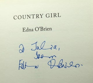Item #40178 Country Girl. Edna O'BRIEN